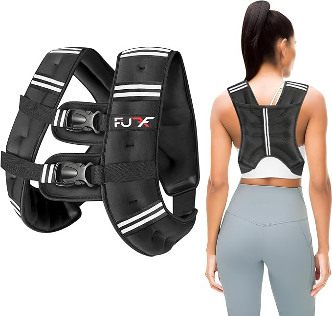 FUFF Weighted Vest Woman, 5/10/12/15/20/25/30 LB Womens Weight Vest for Walking, Strength Trainin... | Amazon (US)
