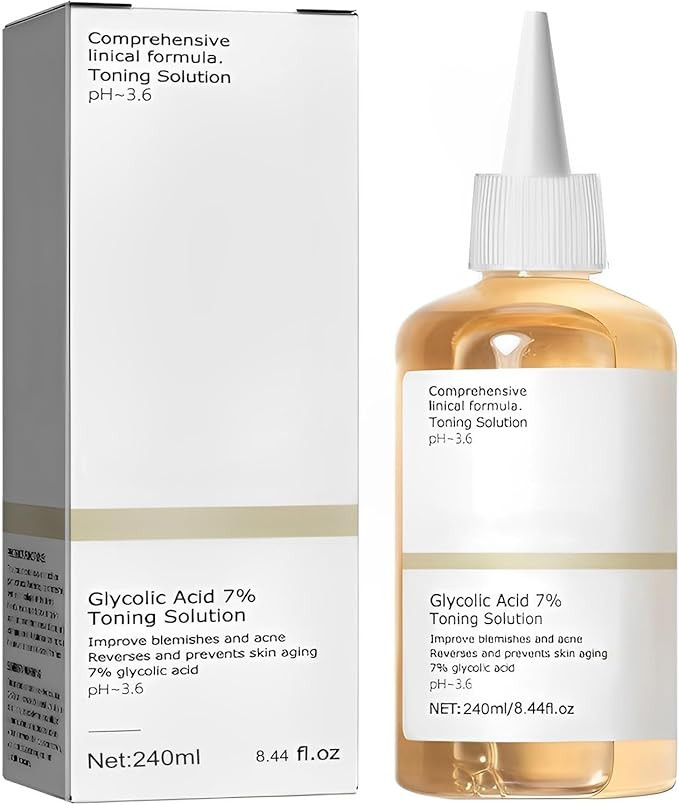 Glycolic Acid 7% Toning Solution 8.44 Fl Oz, Glycolic Acid 7% Exfoliating Toner, Glycolic Acid To... | Amazon (US)