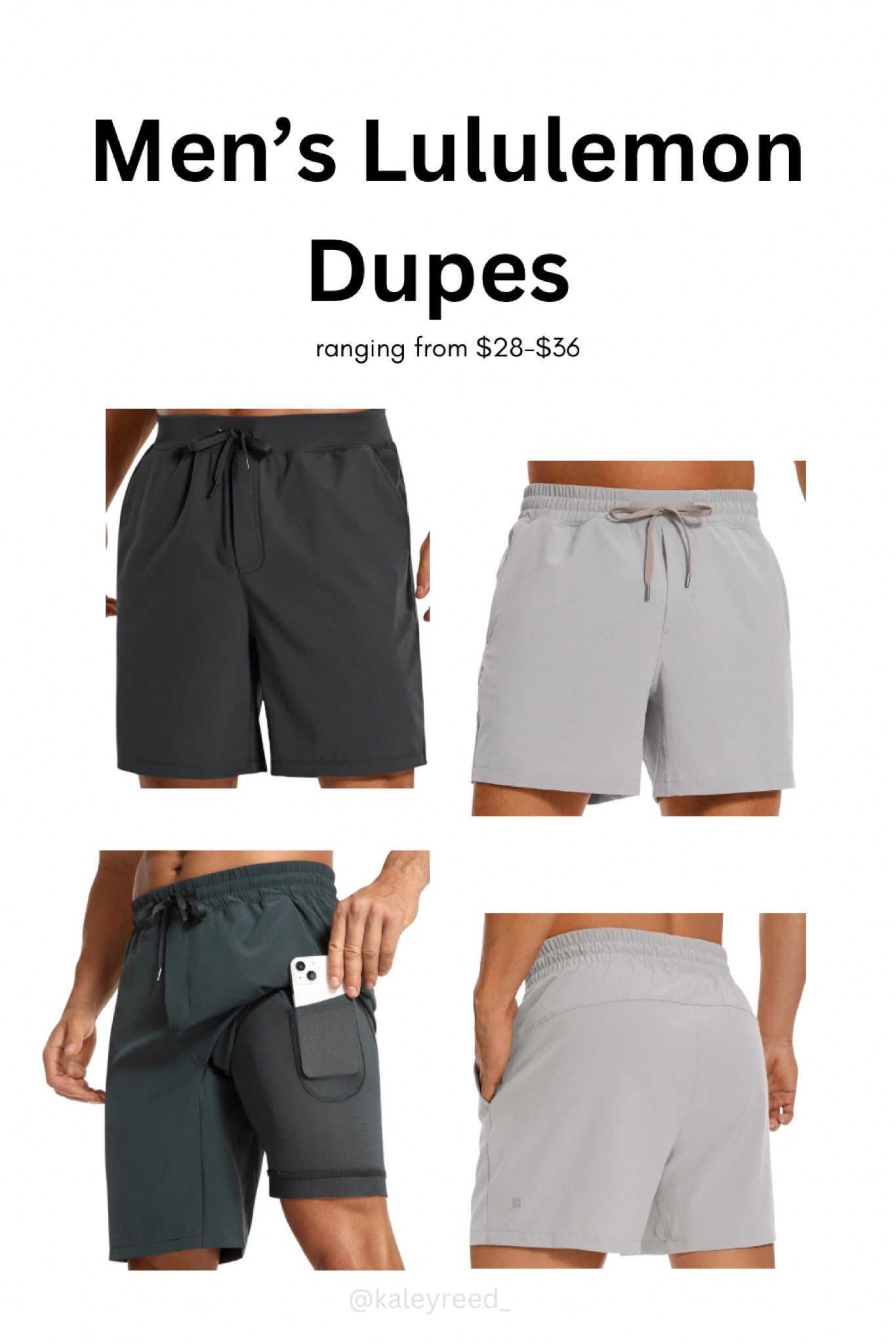 Men’s Lululemon Short Dupes 

#mensshorts #mensathleticshorts #mensgiftguide #alignshortdupe #lululookalike

#LTKGiftGuide #LTKfindsunder50 #LTKfitness