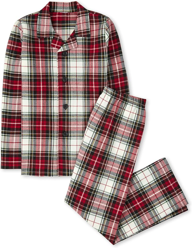 The Children's Place Baby Holiday Long Sleeve Pajamas | Amazon (US)
