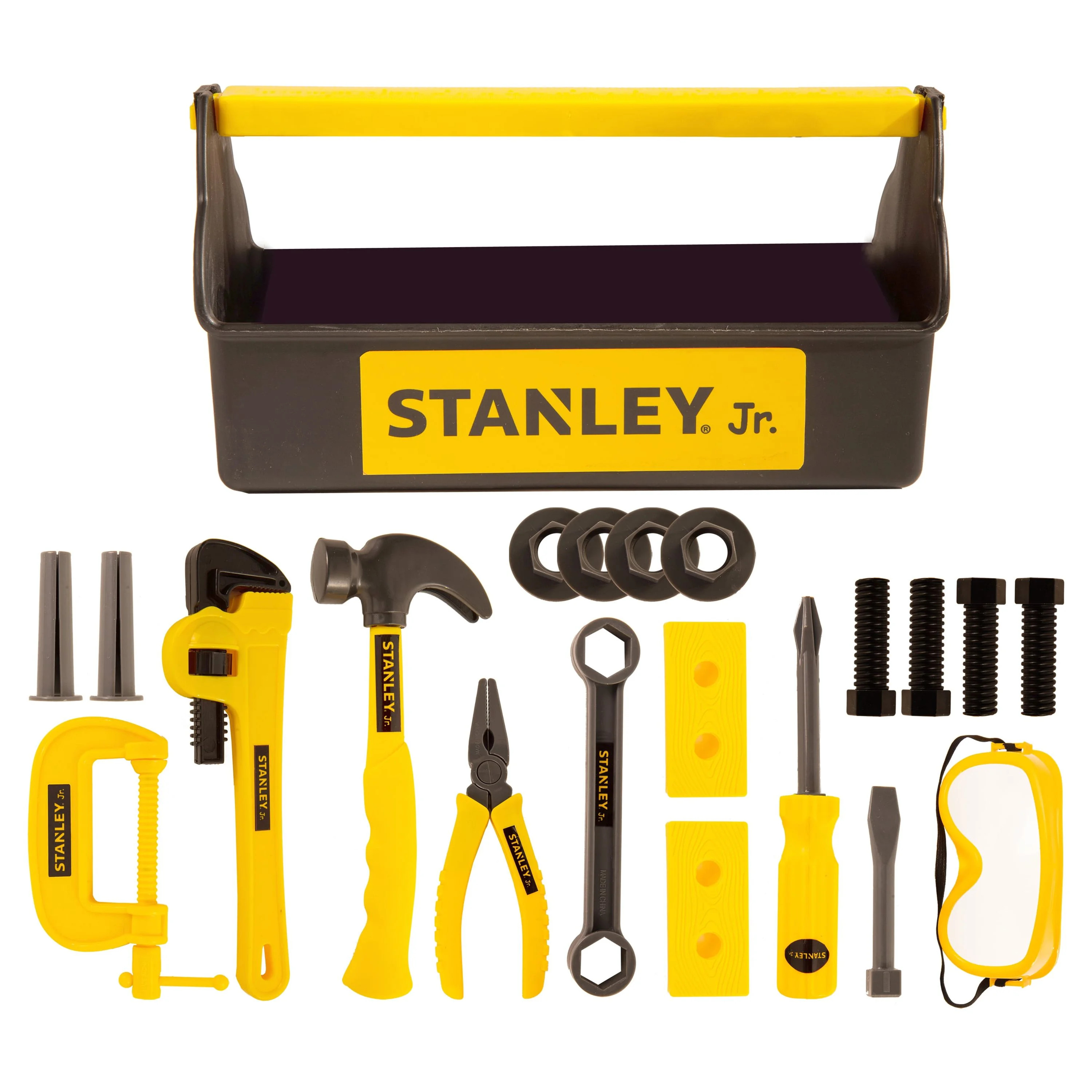 STANLEY Jr 5 Piece Tool Set and Toolbox For Kids - Walmart.com | Walmart (US)
