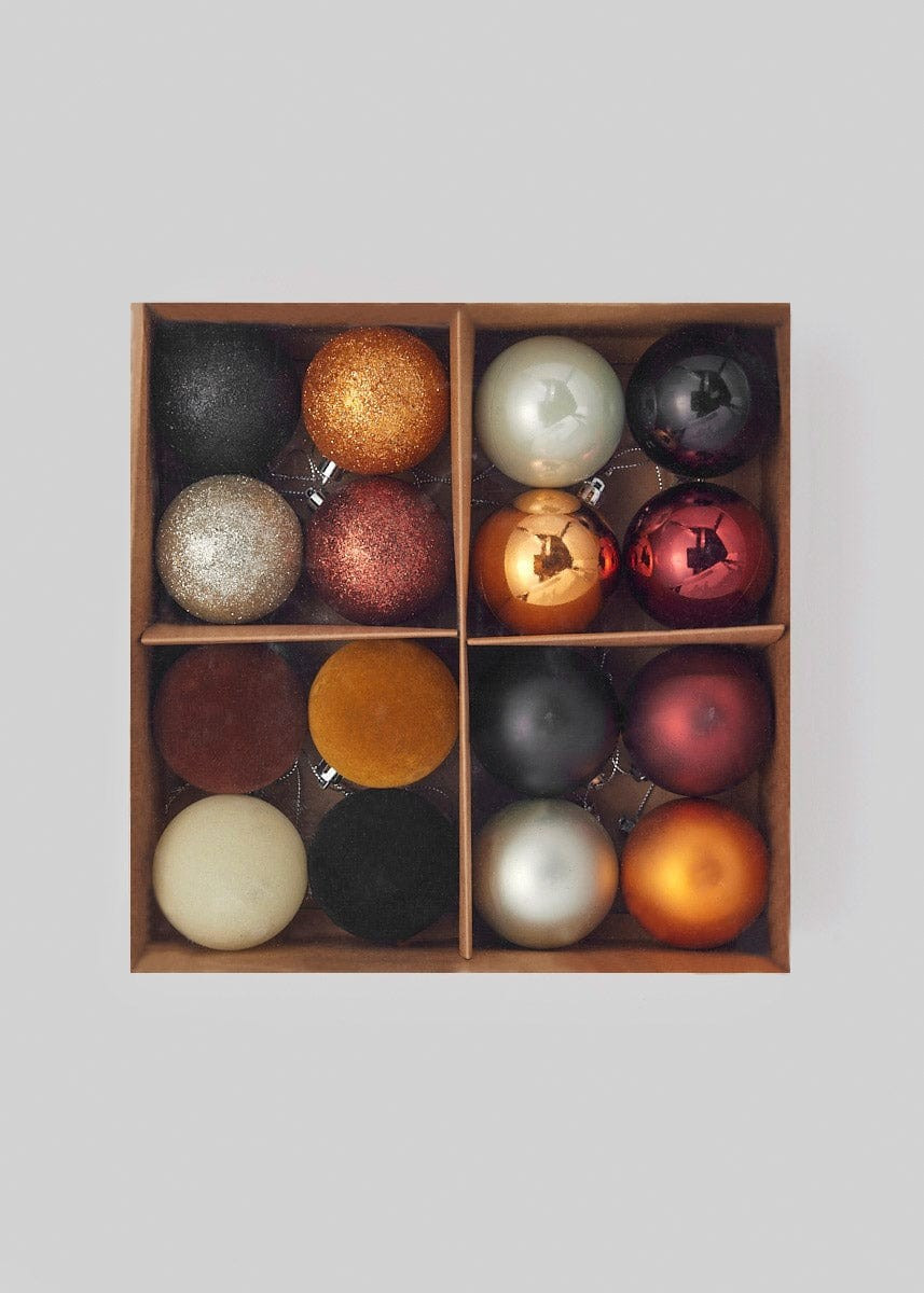 Bundle of 16 - 2" Tabletop Christmas Tree Ornaments | Afloral