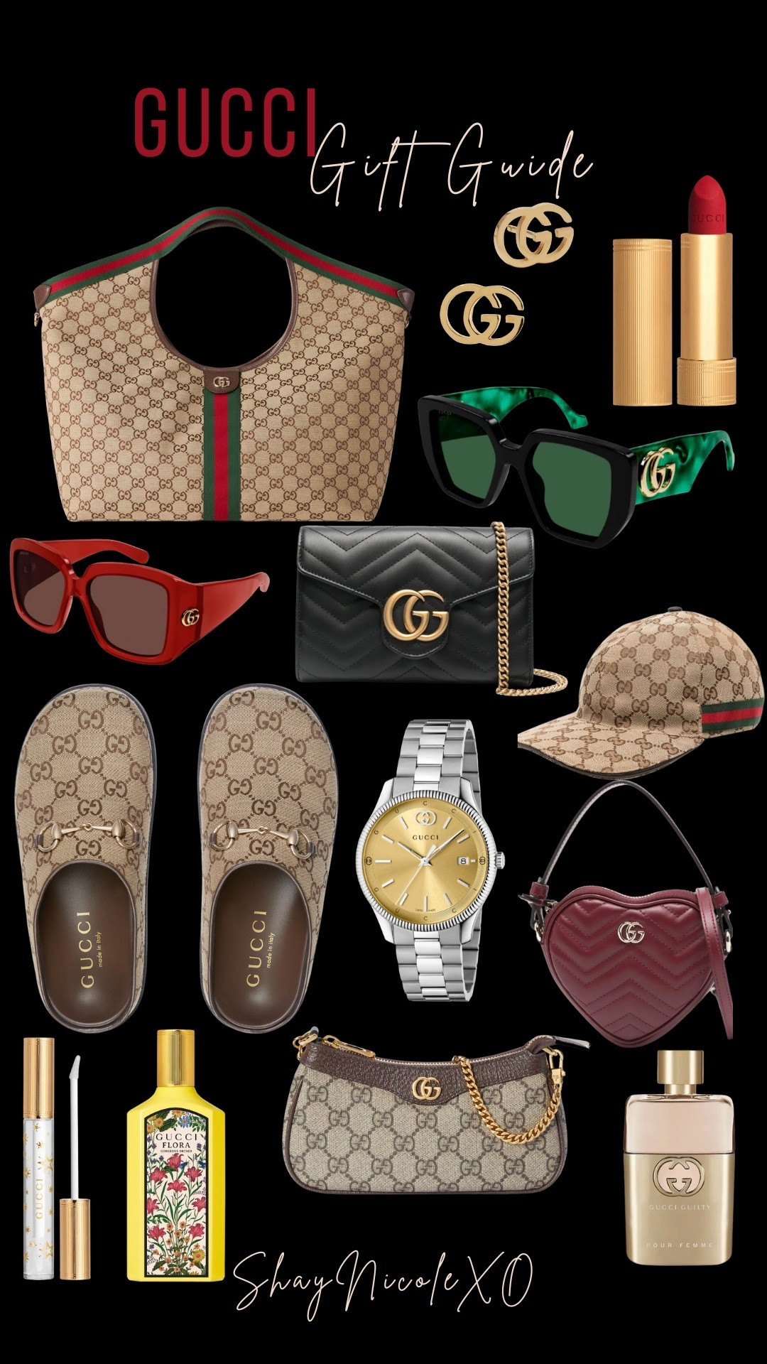 Holiday Gift Inspo for a Gucci Lover! 

#LTKGiftGuide #LTKHoliday #Gucci