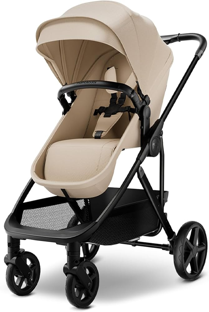 MAMA & BABY Rovee Bassinet Baby Stroller, 2-in-1 Foldable Infant Stroller with Reversible Seat, U... | Amazon (US)