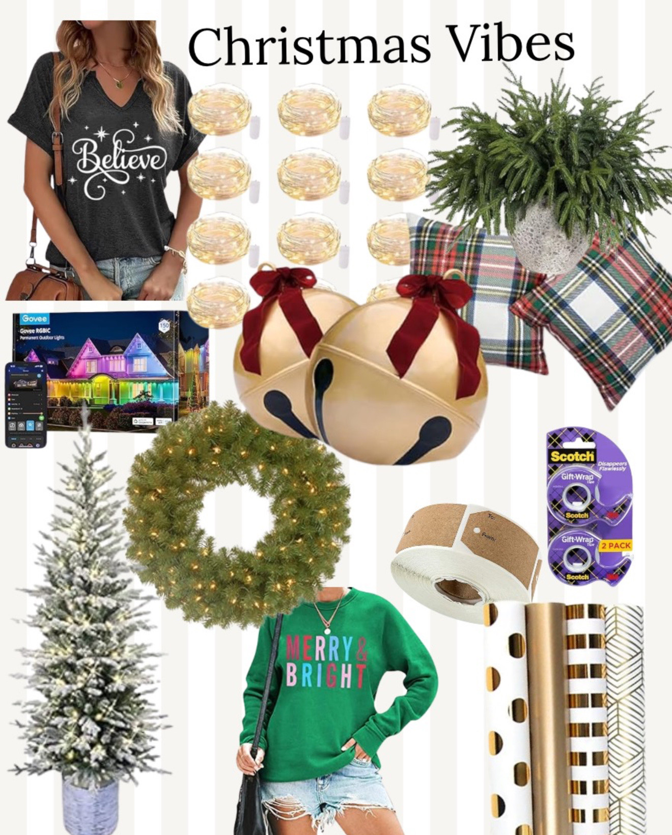 Christmas Vibes from Amazon. The inflatable bells for the porch are so cool! 

#LTKHoliday #LTKHome #LTKSeasonal