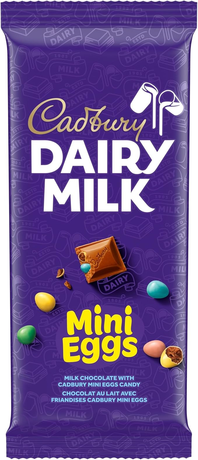 CADBURY DAIRY MILK Milk Chocolate Bar with Mini Eggs Candy, CADBURY DAIRY MILK Chocolate with CAD... | Amazon (CA)