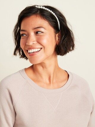 Faux-Pearl Headbands 2-Pack for Women | Old Navy (US)