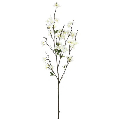 7 Pcs Faux Cherry Blossom Decor, Long Stem Artificial Flowers for Tall Vase, Cherry Blossom Tree ... | Wayfair North America