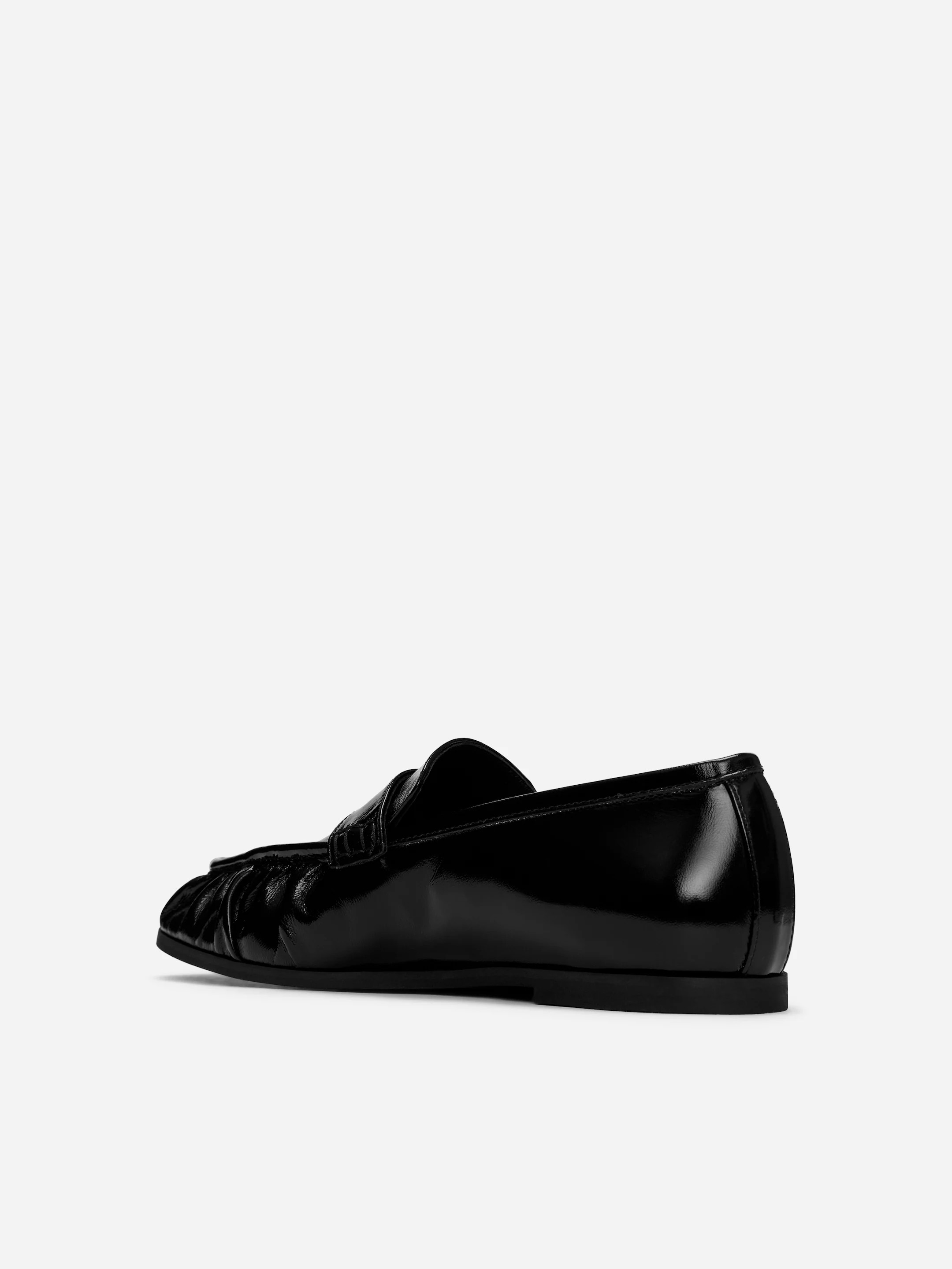 Lacquered Leather Loafers | Arket UK