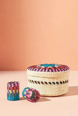 Sensi Studio Boxed Napkin Rings, Set of 6 | Anthropologie (US)