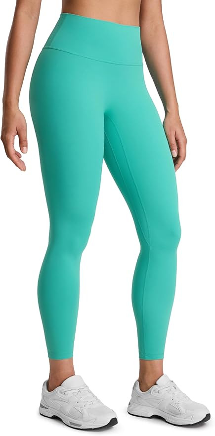 CRZ YOGA SculptAir No Front Seam Yoga Leggings 25" - High Waisted Womens Pants Workout Pilates At... | Amazon (US)