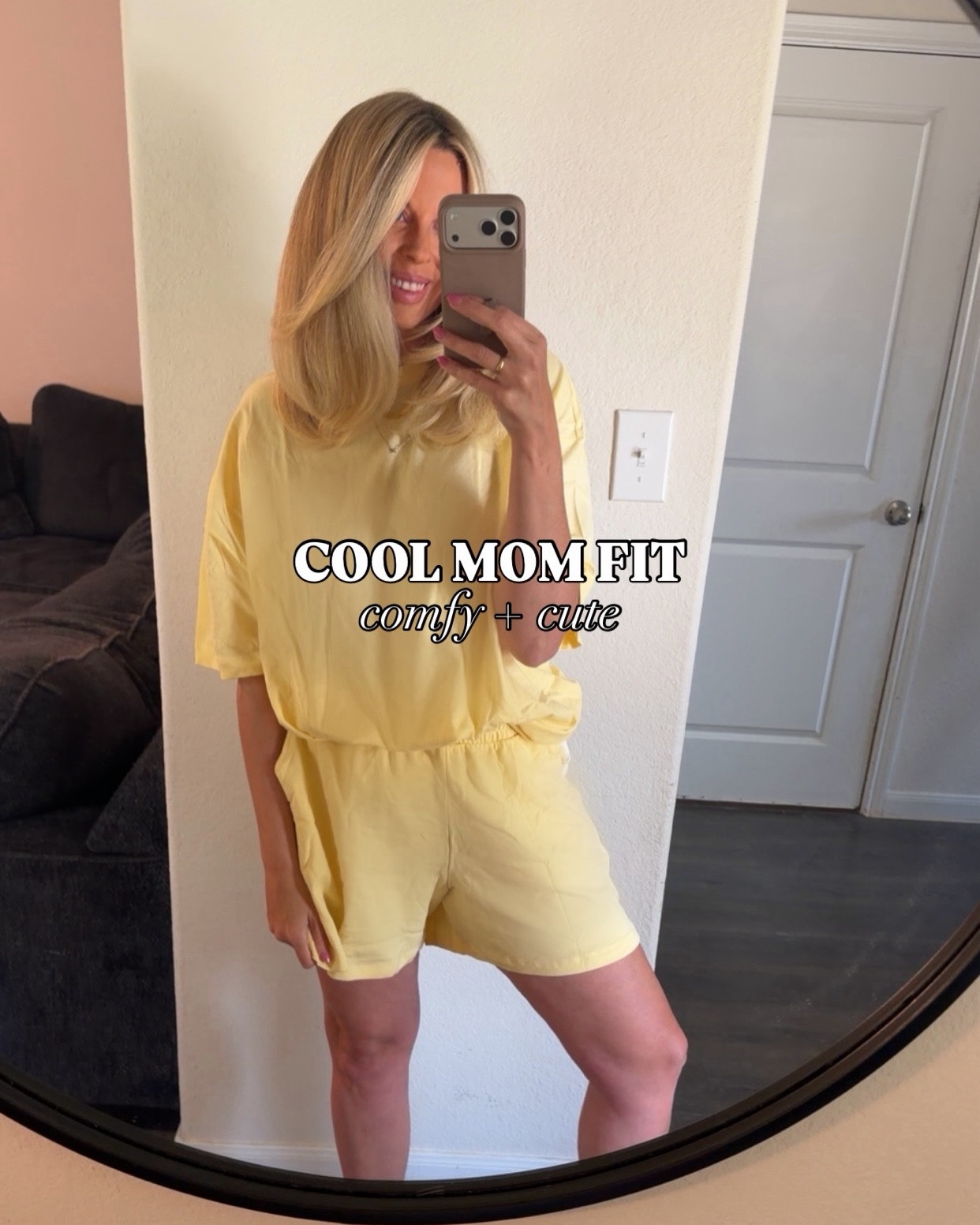 Comfy + cute mom fit💛

#LTKootd #LTKSaleAlert #LTKmomlife