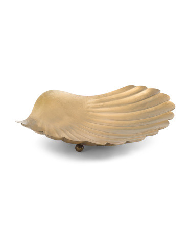 12.5in Iron Seashell Tray | Metal | Marshalls