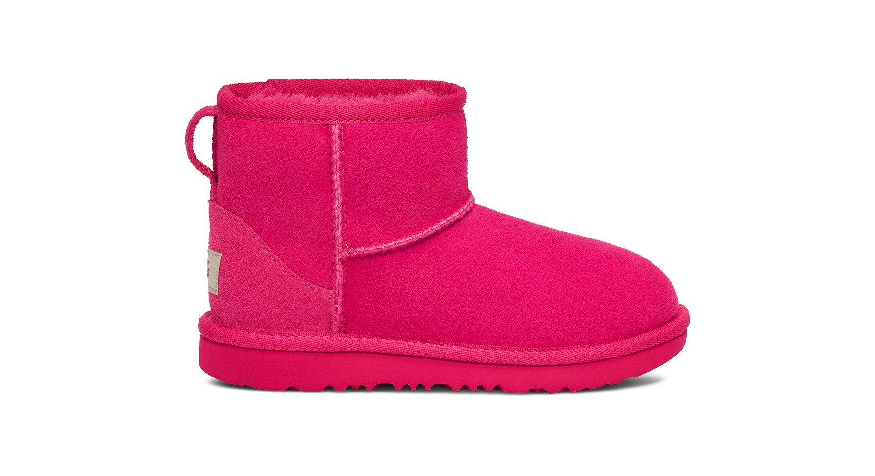 UGG Kids' Classic II Mini Boot Sheepskin Classic Boots in Radish, Size 5 | UGG (US)