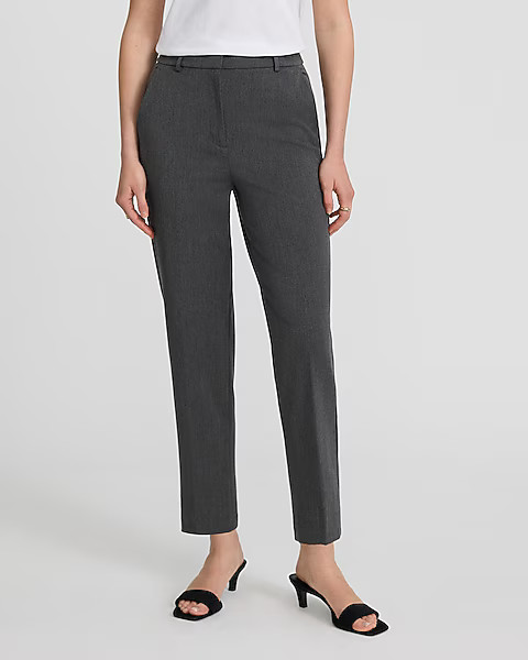 Editor Super High Waisted Straight Ankle Pant | Express