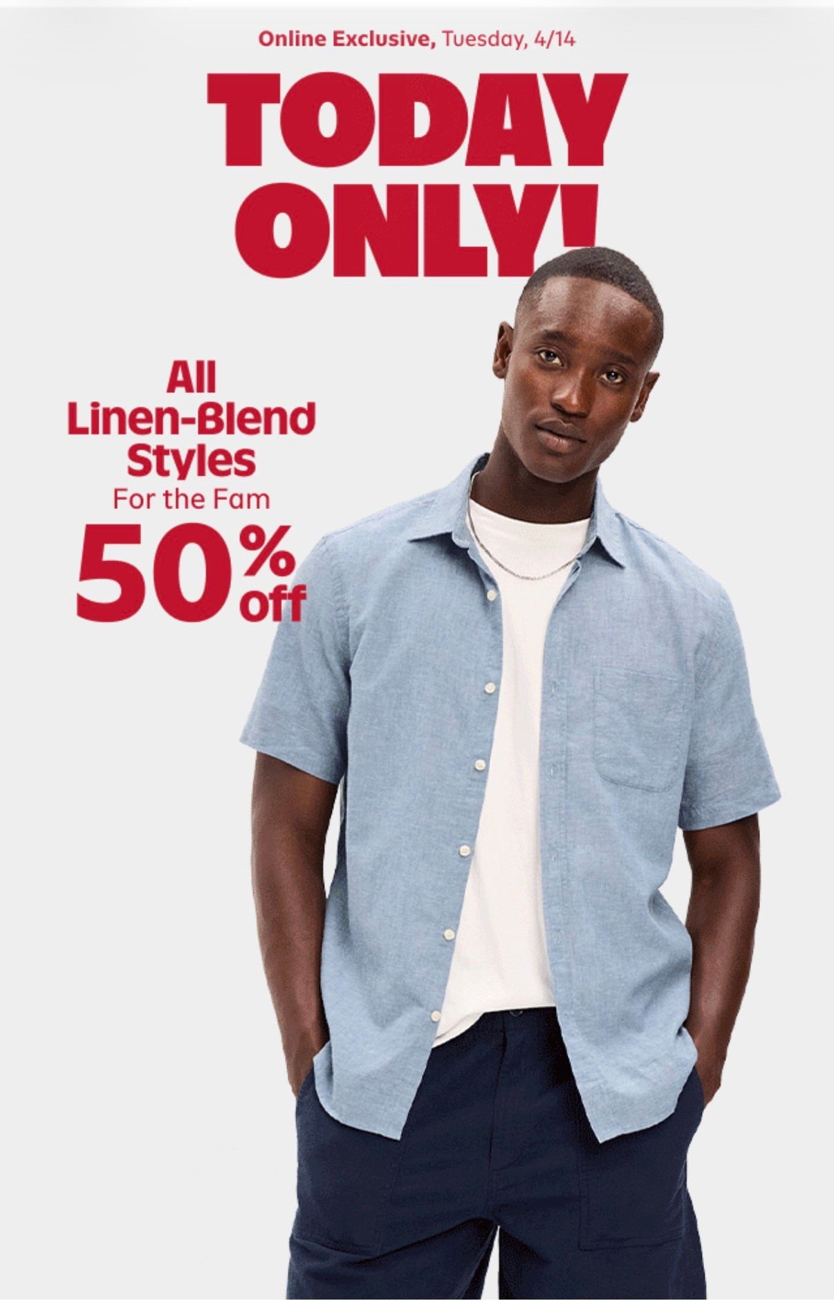 50% off linen at Old Navy for the whole family and I am adding EVERYTHING to cart. Linen sets, dresses, and easy everyday pieces that are perfect for warm weather days.

All my Old Navy linen picks are linked on my LTK.

#ShoppingWithPriiincesss #OldNavyFinds #LinenStyle #SpringLooks #SummerOutfits #LTKFinds #LTKFashion #AffordableStyle #FamilyLooks #StyleInspo #WardrobeEssentials #ClosetGoals #EverydayFashion #AtlantaMom #Atlantamom #Atlantabloggers #Atlantablogger #AtlantaCreator #Atlantacontentcreators #Atlantacontentcreator

#LTKWorkwear #LTKMothersDay #LTKSaleAlert