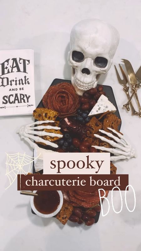 Spooky charcuterie board! 💀

#LTKfamily #LTKHoliday #LTKSeasonal
