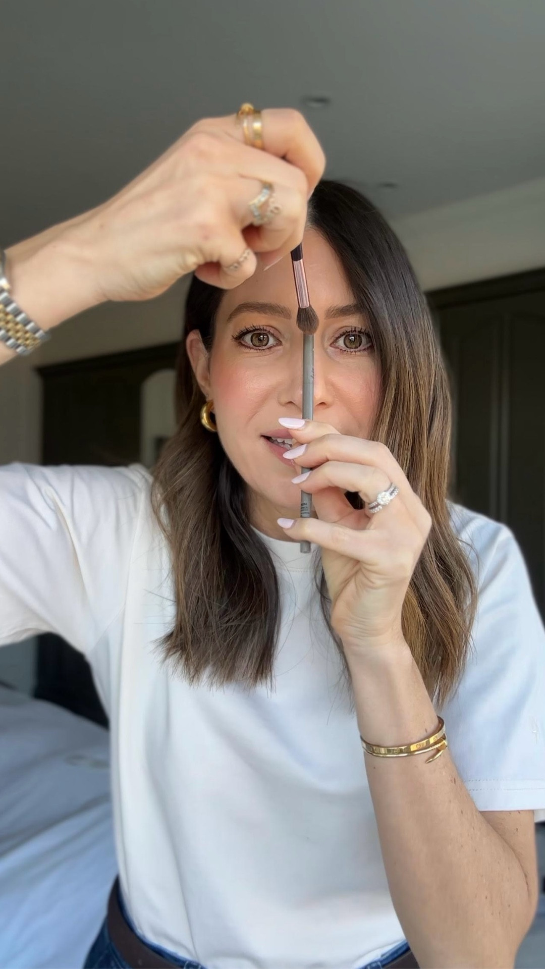 Testing this contour hack so you don’t have to 👀✨
#makeuphacks #beautyhacks #nosecontour #contourmakeup #makeup

#LTKspring #LTKbeauty