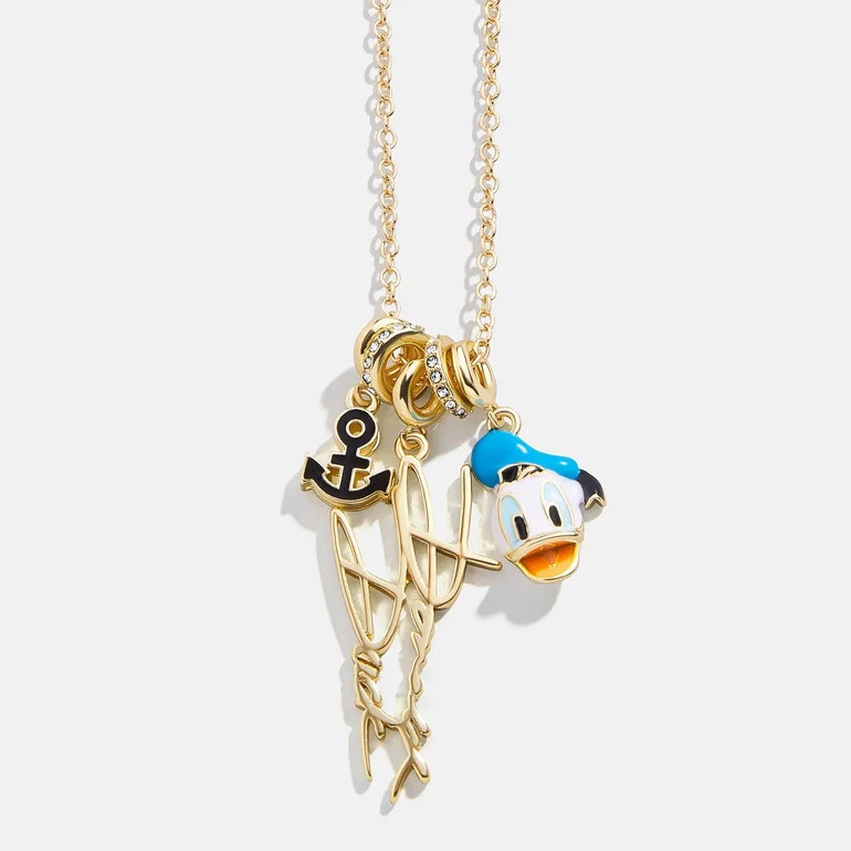 Disney Donald Duck Cluster Charm Necklace - Donald Duck | BaubleBar