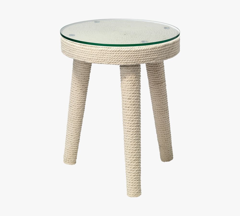 Peters 16" Rope Side Table | Pottery Barn (US)