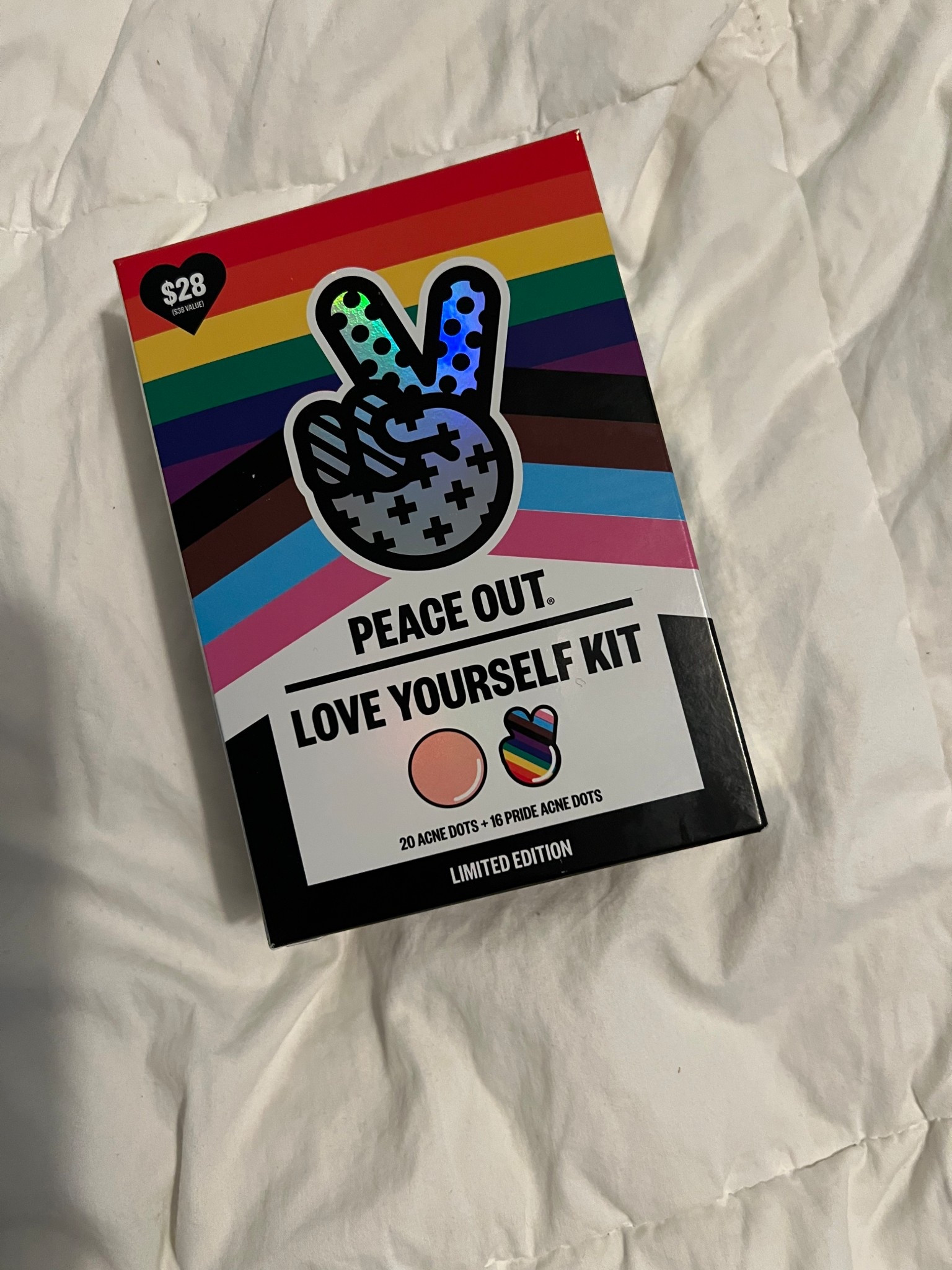 For me - the Peace Out patches are the best for overnight wear! Excited for these rainbow ones.
#peaceout #acnepatches #stylishteacher 

#LTKFindsUnder50 #LTKBeauty
