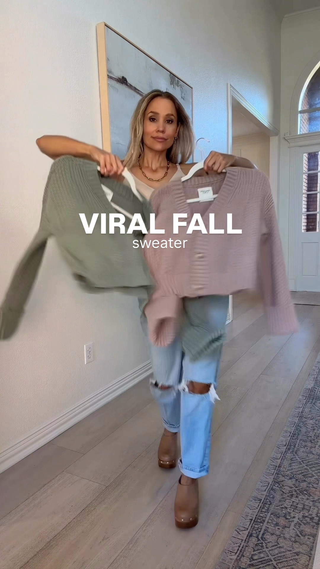 My favorite sweater in my closet rn!
The fabric is buttery soft & I love the chunky knit cuff detail on the sleeve.

• MY STATS•
5'5" // 120lbs // size: small / 4 / 27

📍Where to wear: dates, anniversary, girls brunch, weekend outings, sporting events, work // office , travel day, road trips, flights, target, shopping days, meetings, running errands, church. 

Ootd, outfit Inspo, fashion finds, trending, cozy, casual outfits, modest outfit, classy casual, look for less, fall fashion 2025, free people, designer, girly, chic, trendy, elevated basics, everyday style, fall wear, fall fashion, fall style, fall ootd, Ugg season, fall style edit, LTK outfit inspo, Amazon fall fashion, Walmart Fall fashion, designer inspired looks, Target fashion, Target finds. 


#LTKSeasonal #LTKFindsUnder100 #LTKStyleTip