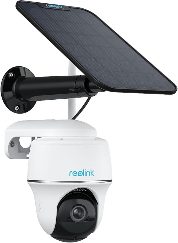 REOLINK Security Camera Wireless Outdoor, Pan Tilt Solar Powered with 2K Night Vision, 2.4/5 GHz ... | Amazon (US)