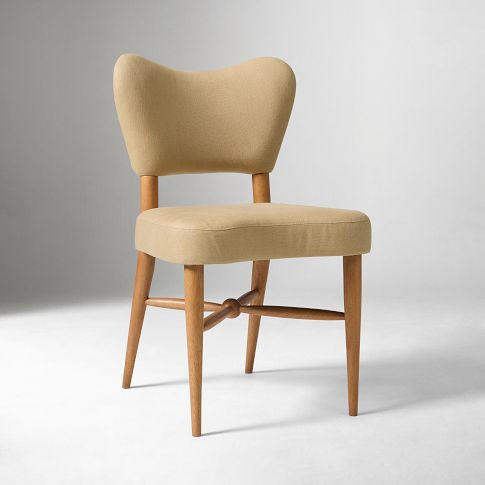 Pierce & Ward Curved Back Dining Chair | West Elm (US)