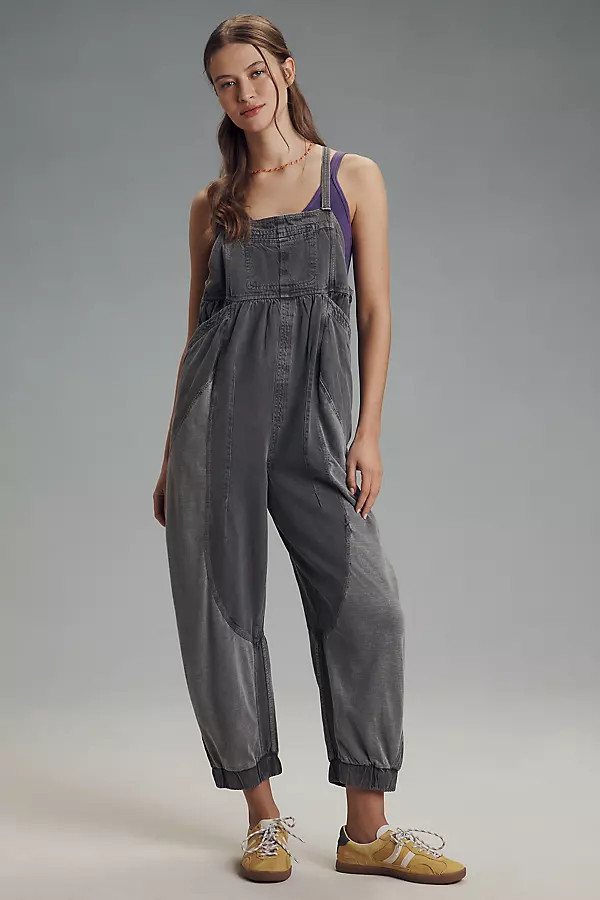 Daily Practice Pacific Crest Linen Blend Jumpsuit | Anthropologie (US)
