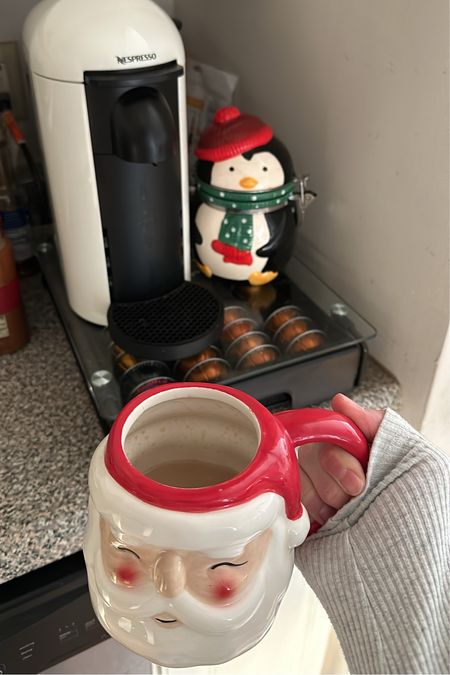 Santa mug, Santa coffee mug, wonder shop Santa mug, target Christmas decor, Christmas decorations, Christmas coffee, coffee bar, Nespresso, winter drinks

#LTKHoliday #LTKfindsunder50 #LTKhome