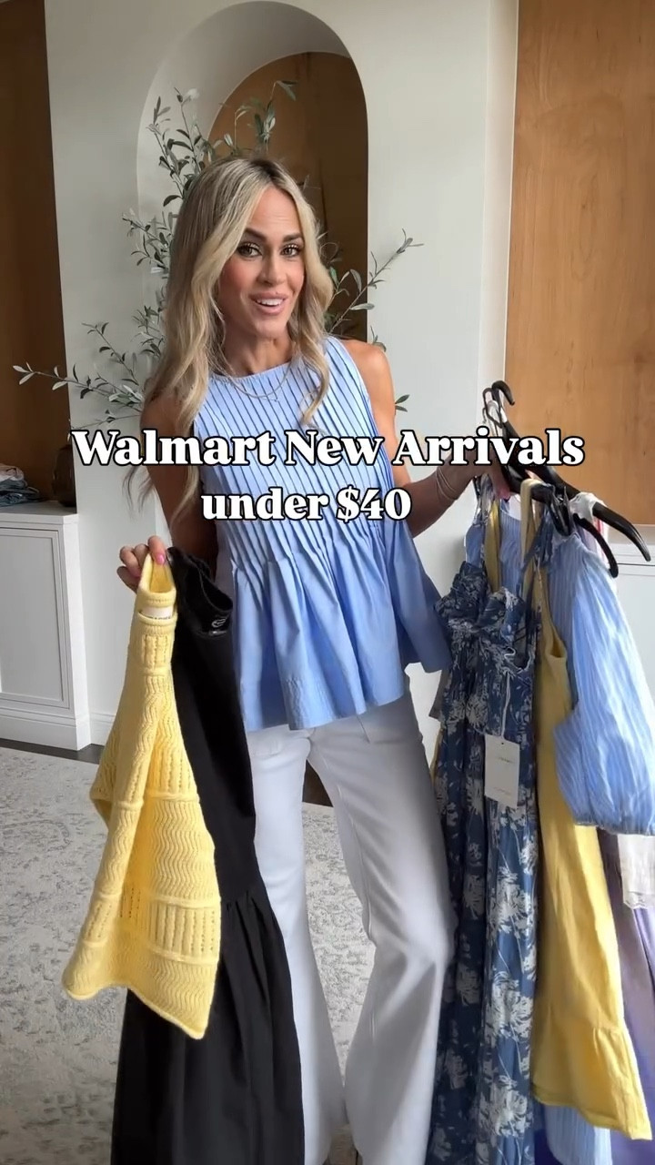 Walmart new arrivals for spring - love the easy dresses and cute tops to pair with jeans! Everything is under $40!!

#springoutfitinspo #momoutfits

#LTKgrwm #LTKmomlife #LTKootd