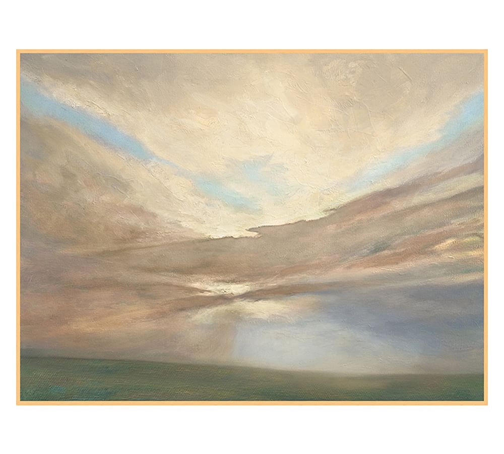 September Floating Frame Canvas Print | Pottery Barn (US)
