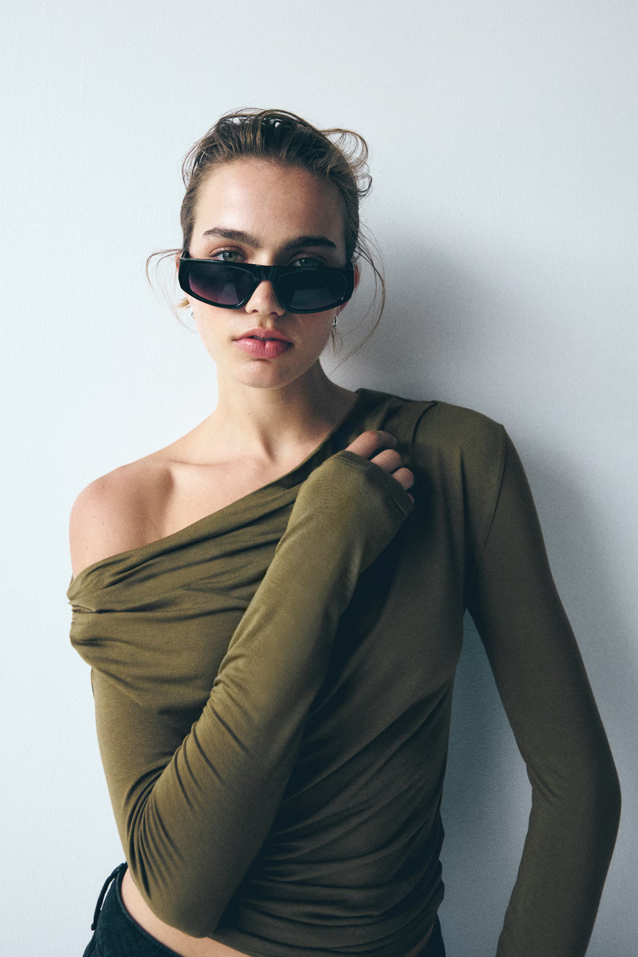 Draped One-Shoulder Top | H&M (US + CA)