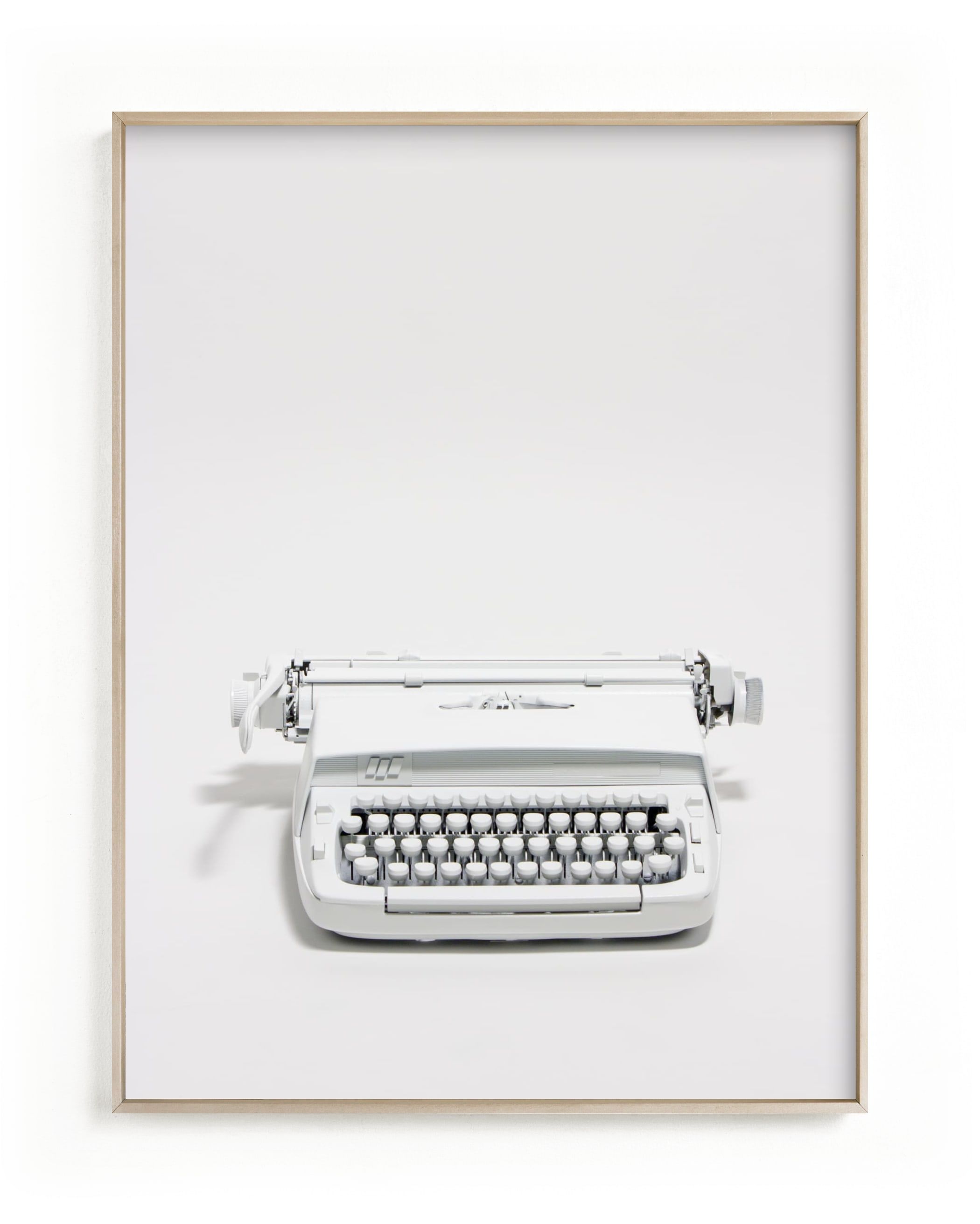 "The Typewriter" - Photography Limited Edition Art Print by Cristiane. | Minted