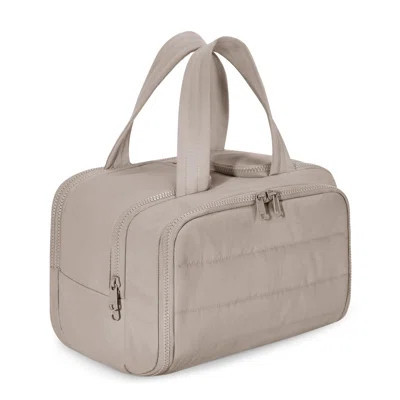 Travel Toiletry Bag Lightweight Large Wide Open Toiletry Bag Fluffy Toiletry Bag With Handle Suitable For Accessories, Necessities, Toiletries, Grey B | Wayfair North America