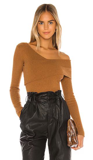 Booker Sweater in Camel | Revolve Clothing (Global)
