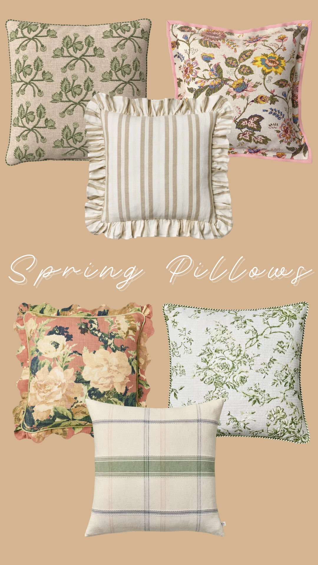 Spring Pillows from Target!

home decor, interior design #Target 

 #LTKHome #LTKSaleAlert