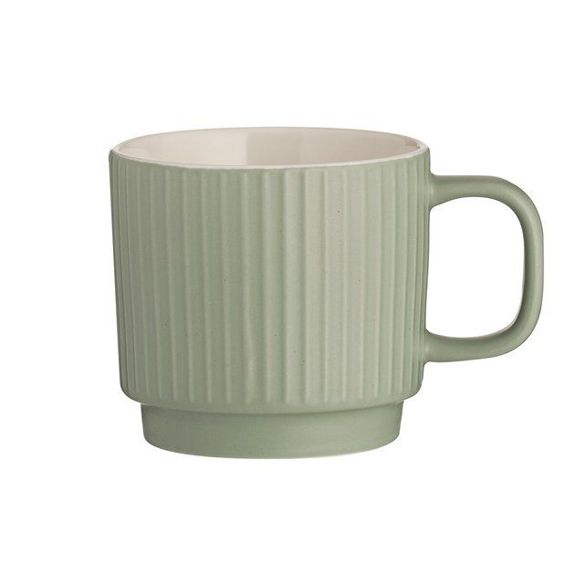 Set of 2 Green China Mugs | La Redoute (UK)