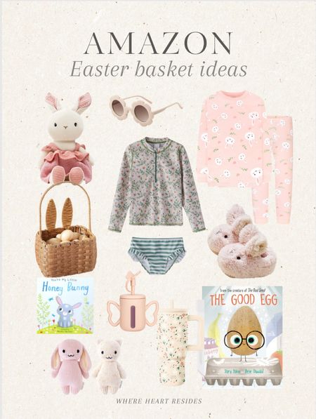 Amazon Easter basket, Easter basket for girls, Easter pajamas, spring pajamas, Easter kids books. 

#LTKkids #LTKfamily #LTKSeasonal