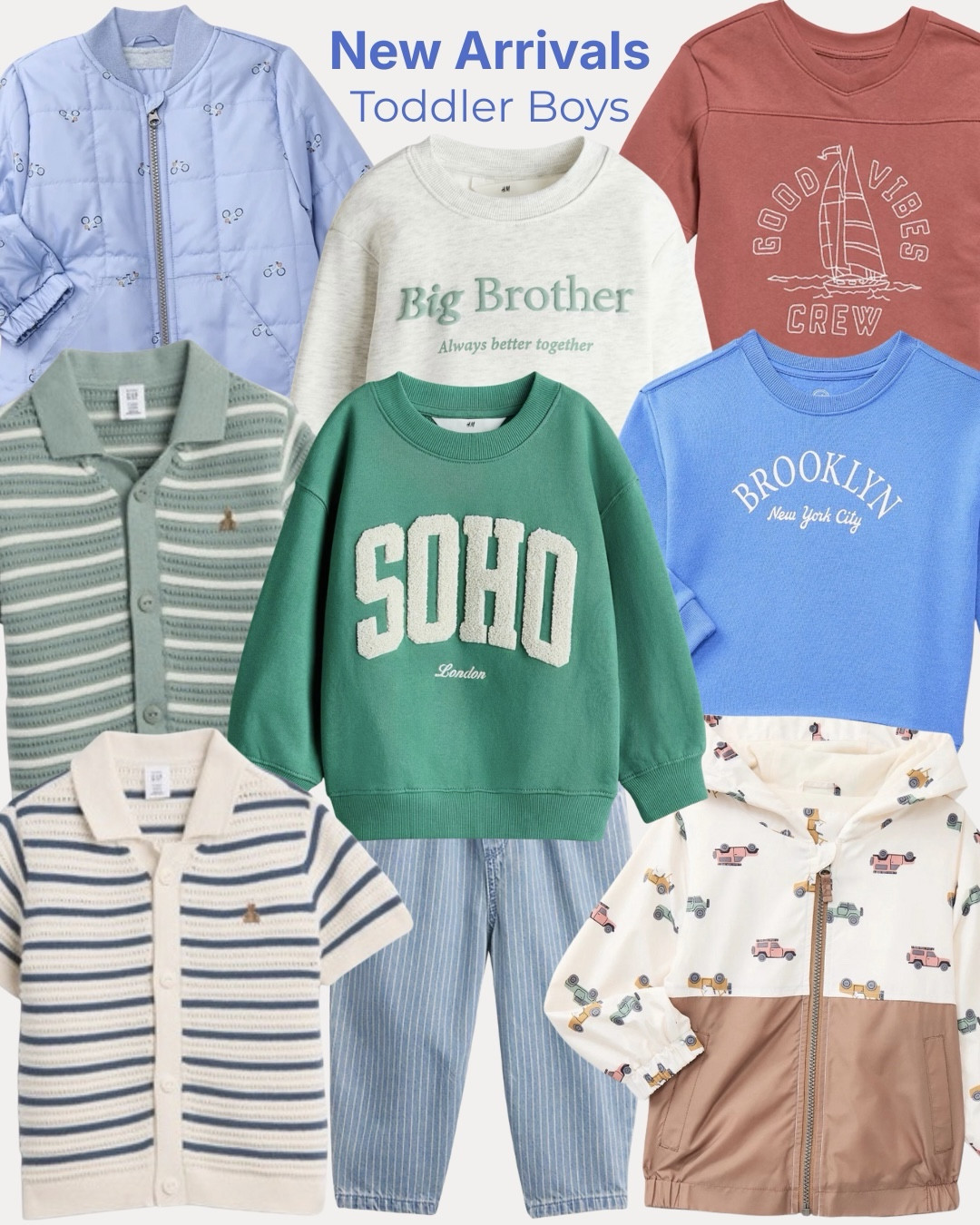 Cutest new arrivals  for transitioning into spring!

#toddlerboyclothes #toddlerboystyle #toddlergirloutfits #toddlergirlfashion #springoutfits #springstyle #spring2026 #springtransition 

#LTKootd #LTKSeasonal #LTKKids