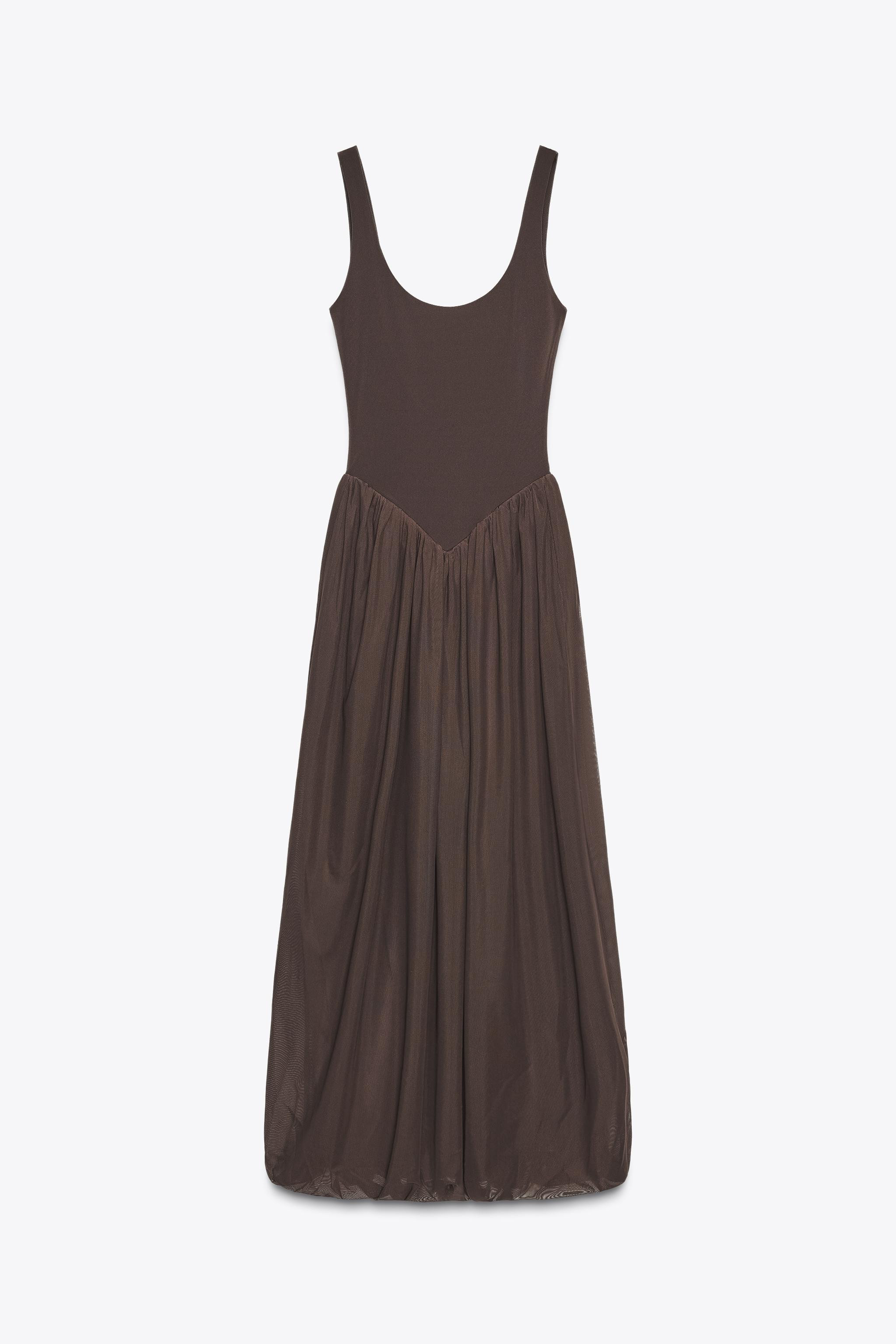 COMBINATION TULLE DRESS | Zara US