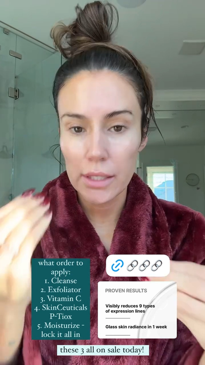 My skincare routine is all on sale! Skinceuticals sale 15% off and Sephora sale up to 20% off ✨ my target robe is SO cozy and 30% off too! 

Skinceuticals sale, dermstore sale, Sephora sale, target sale, gift guide, gift for her, beauty sale, skincare sale, vitamin c, CE Ferulic, Paula’s choice, tatcha Dewey cream, skincare routine, Christine Andrew 

#LTKBeauty #LTKSaleAlert #LTKVideo