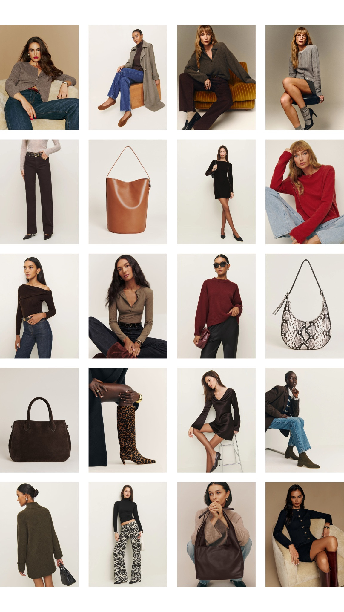 The Reformation Edit - I wear a M across the board and find it all true to size. 

#LTKCyberWeek #LTKstyletip #LTKautumn