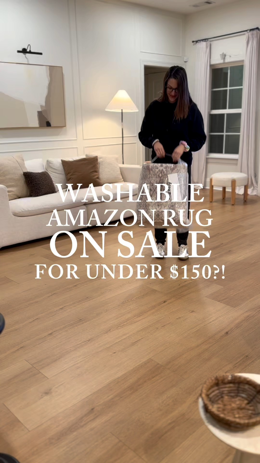 This rug is a BEAUTY & it’s on sale for $134 on Amazon!!

#LTKHome