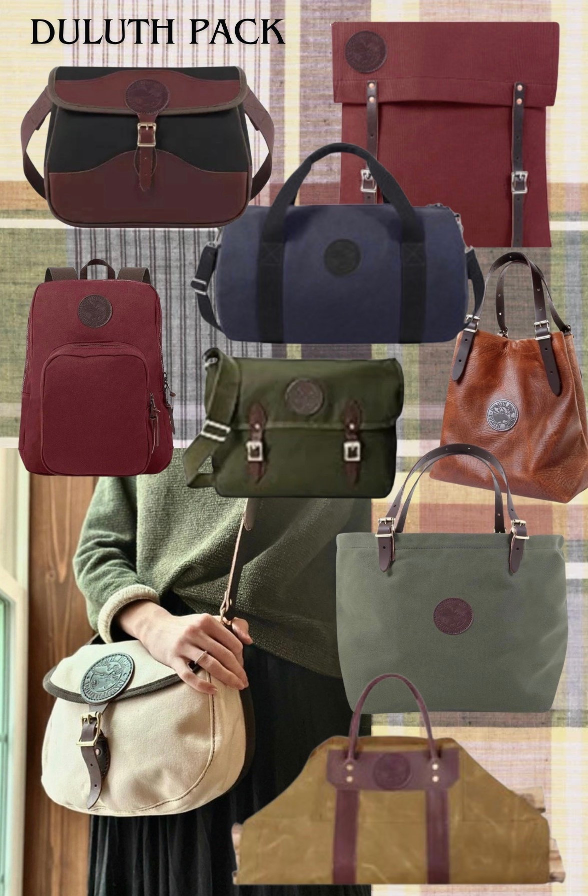 Duluth Pack Bags | Classic Canvas & Leather Travel Style

#LTKHome #LTKmomlife #LTKTravel