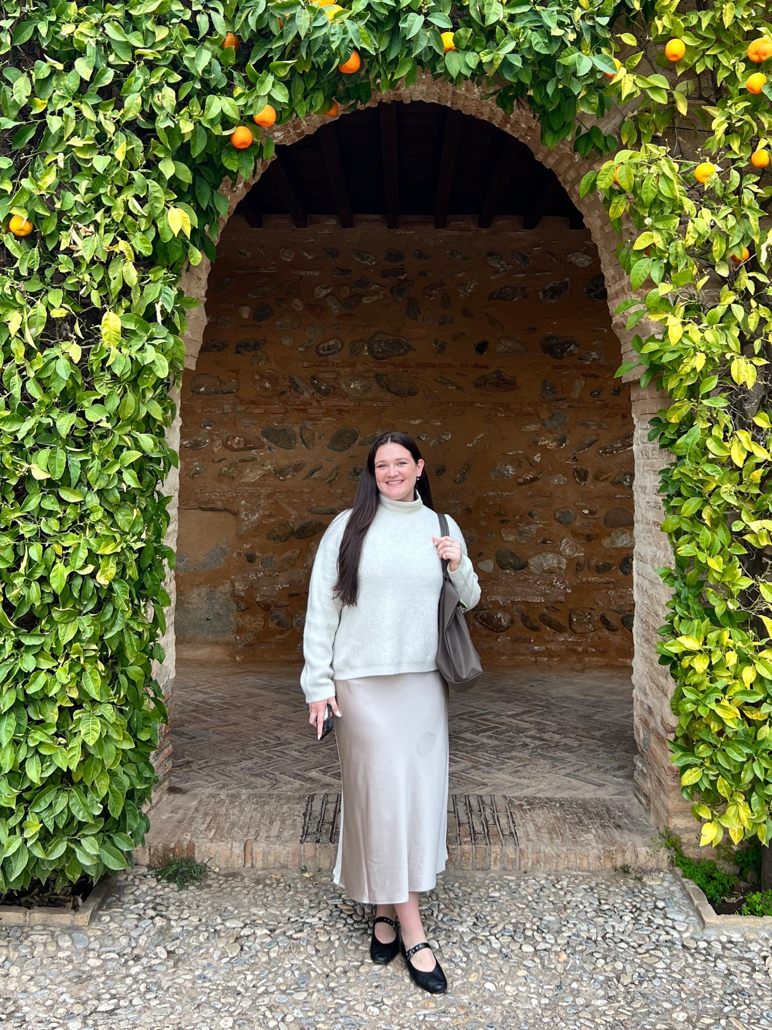 The perfect outfit to explore La Alhambra 🇪🇸 these basics were perfect to mix and match for my whole two week trip and the shoes were SO comfortable! Versatile pieces are key when traveling. 

#LTKTravel #LTKxMadewell #LTKMidsize
