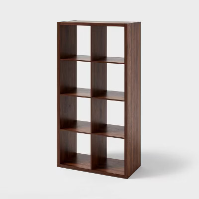 13" 8 Cube Walnut - Brightroom™ | Target