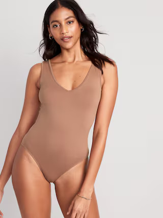 Seamless Base-Layer Tank Top Bodysuit | Old Navy (US)