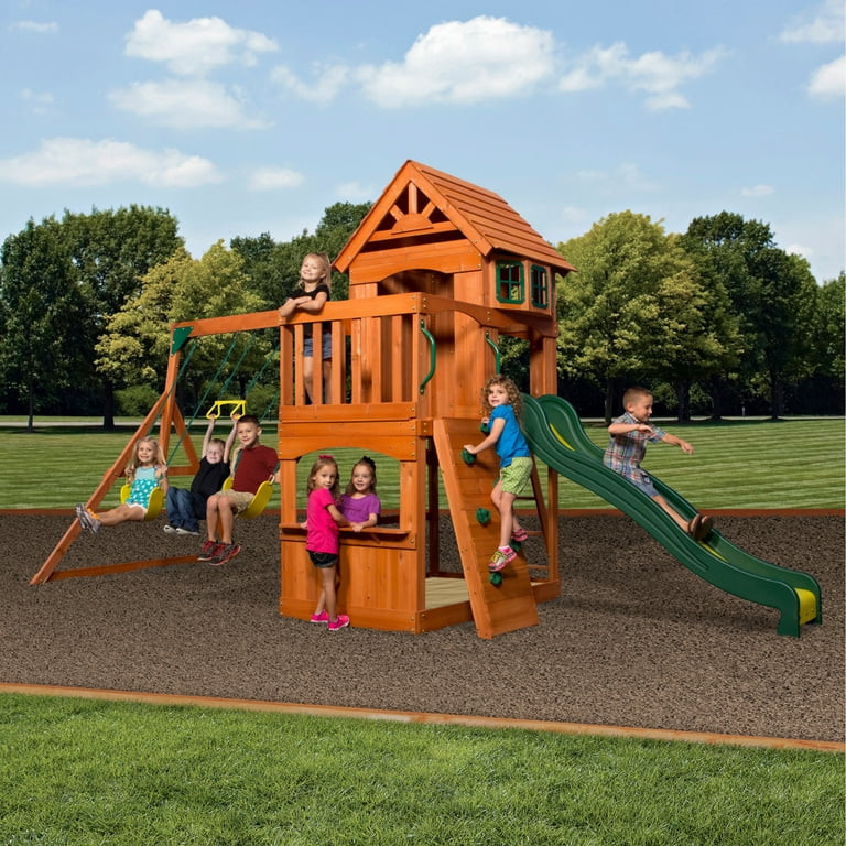 Backyard Discovery Atlantis Swing Set - Walmart.com | Walmart (US)