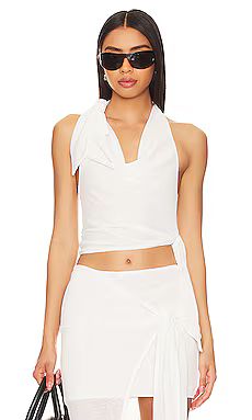Lovers and Friends Macy Top in White from Revolve.com | Revolve Clothing (Global)